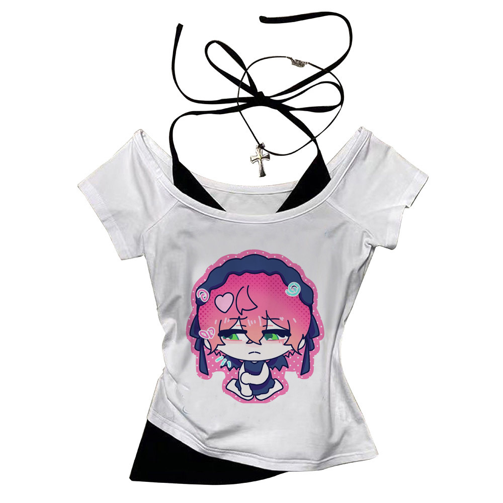 Summer Grunge Clothing - Alien Stage crop top girl goth