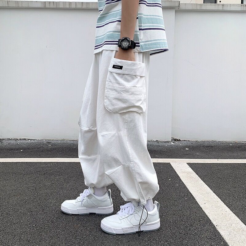 Men Bloomers Loose Cargo Pants - огляд і ціна Summer Vibes Clothing Men