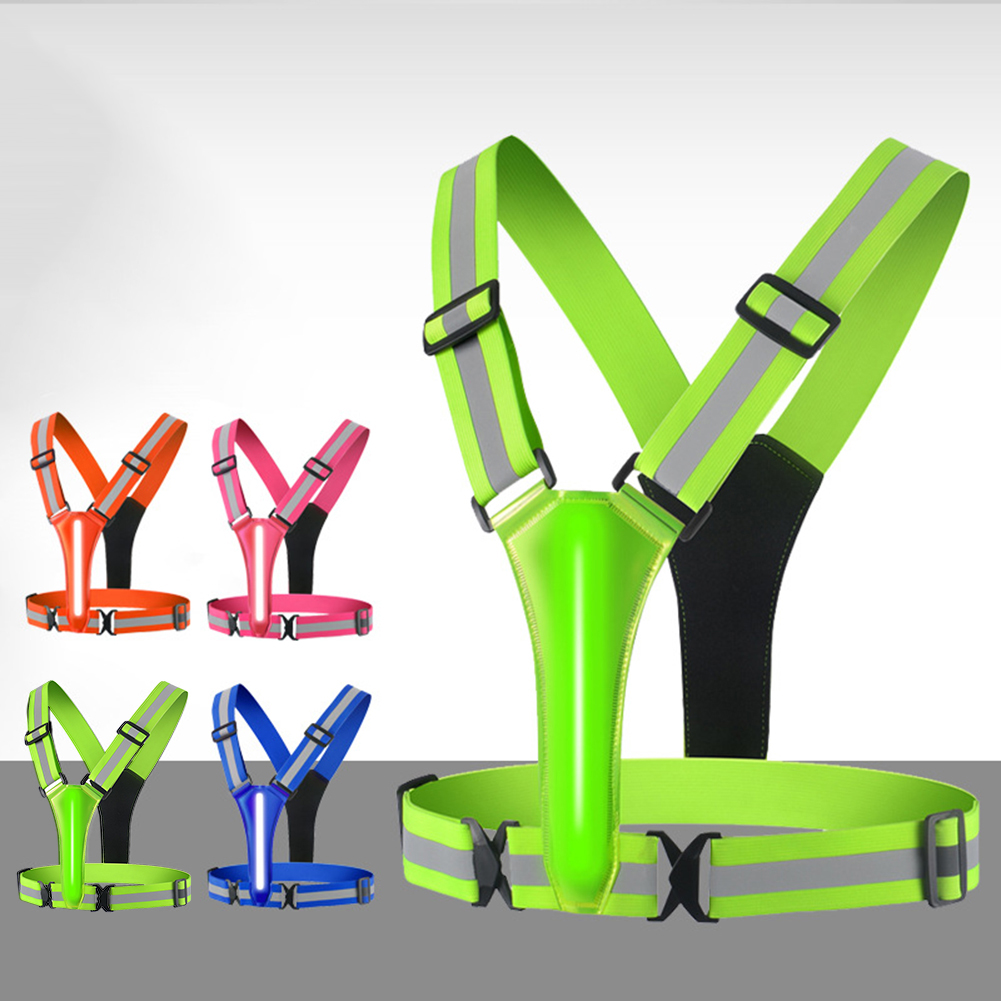 LED Running Vest USB Rechargea - огляд і ціна Summer Nights Clothing