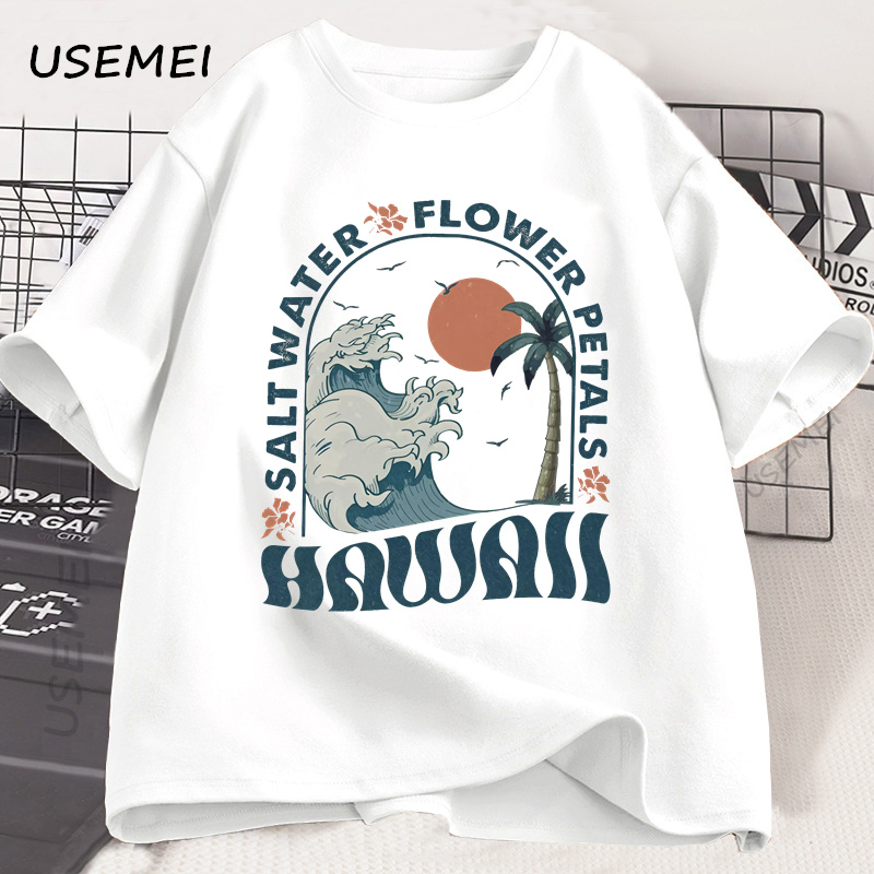 Hawaii Beach T-Shirt Ocean Bea - огляд і ціна Summer Vibes Clothing Men
