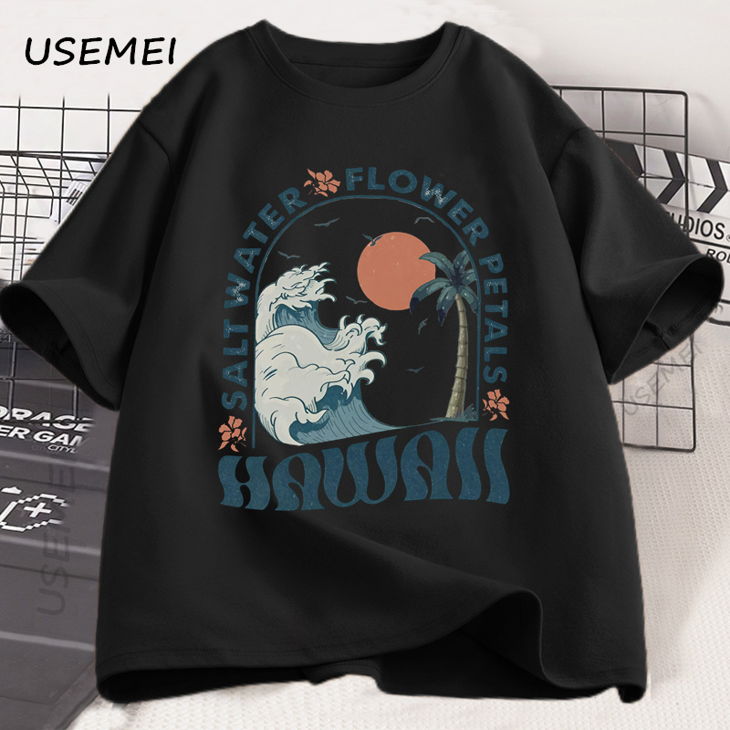 Hawaii Beach T-Shirt Ocean Bea - огляд і ціна Summer Vibes Clothing Men