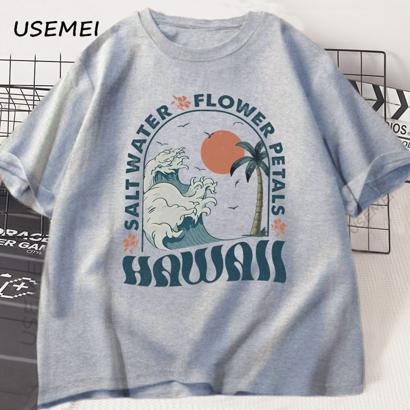Hawaii Beach T-Shirt Ocean Bea - огляд і ціна Summer Vibes Clothing Men