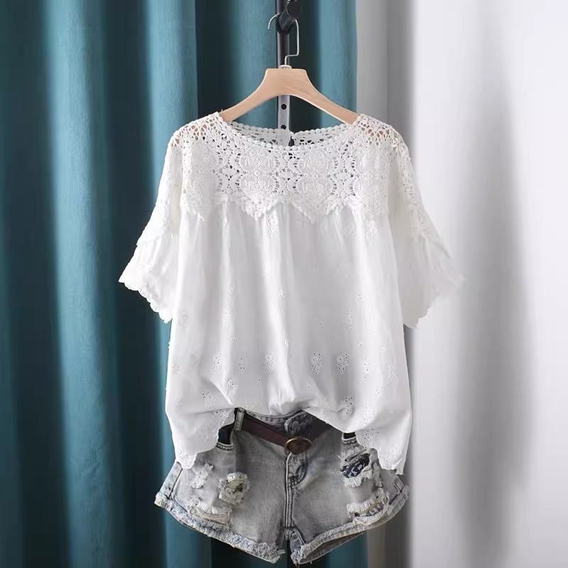 2026 Hollow Out Lace Patchwork - огляд і ціна Summer Clothing In Japan