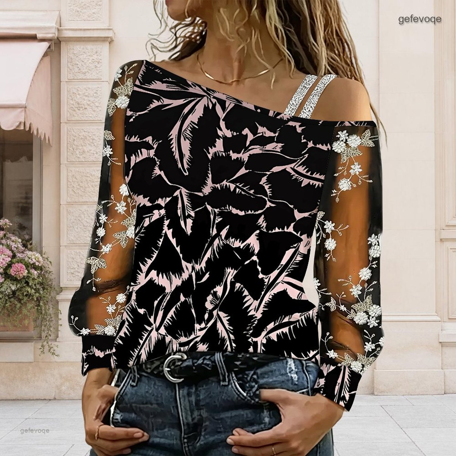 Women Off Shoulder Blouse Asym - огляд і ціна Off Shoulder Blouse