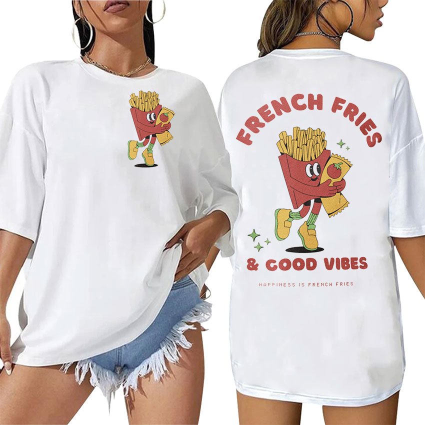 French Fries Good Vibes Retro  - огляд і ціна Summer Vibes Clothing Men