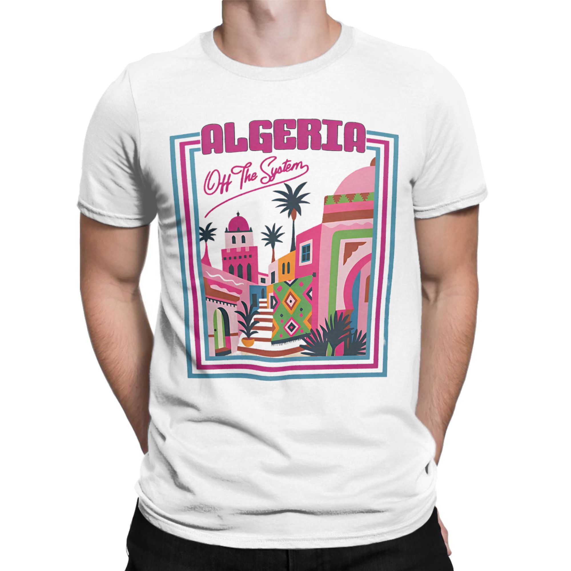 Oversized T Shirt Summer ALGER - огляд і ціна Summer Vibes Clothing Men