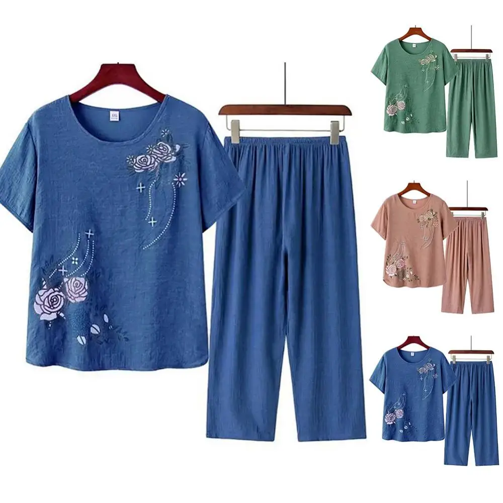 Middle-aged elderly women's sh - огляд і ціна Summer Clothing Men 2025