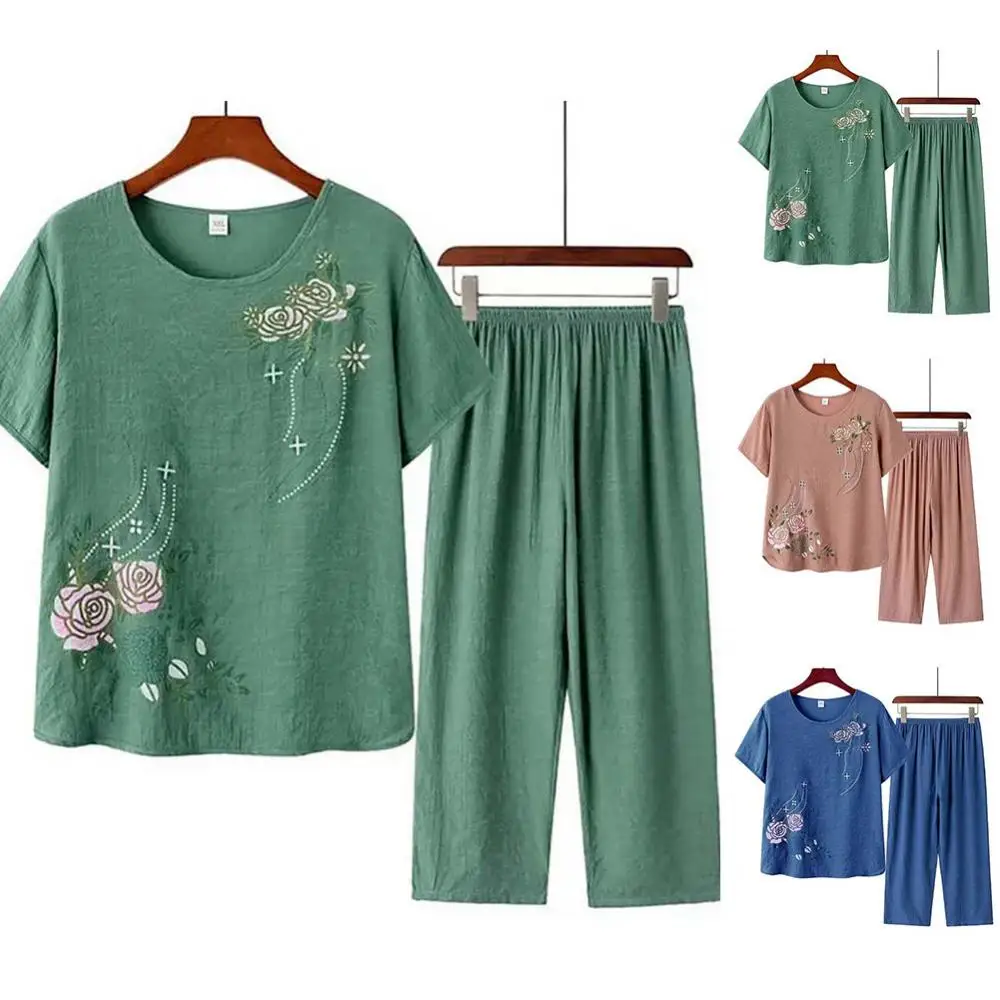 Middle-aged elderly women's sh - огляд і ціна Summer Clothing Men 2025