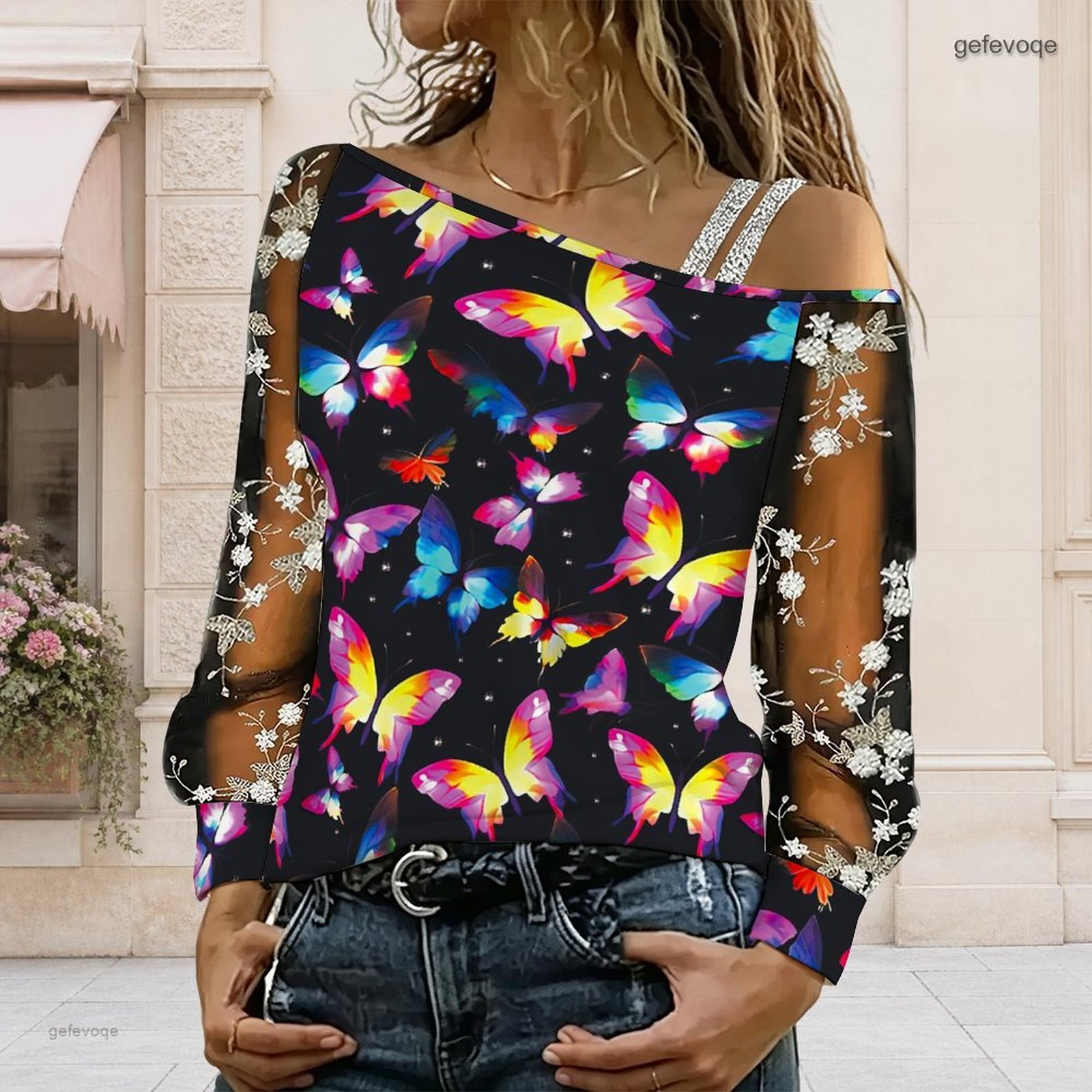 Women Off Shoulder Blouse Asym - огляд і ціна Off Shoulder Blouse
