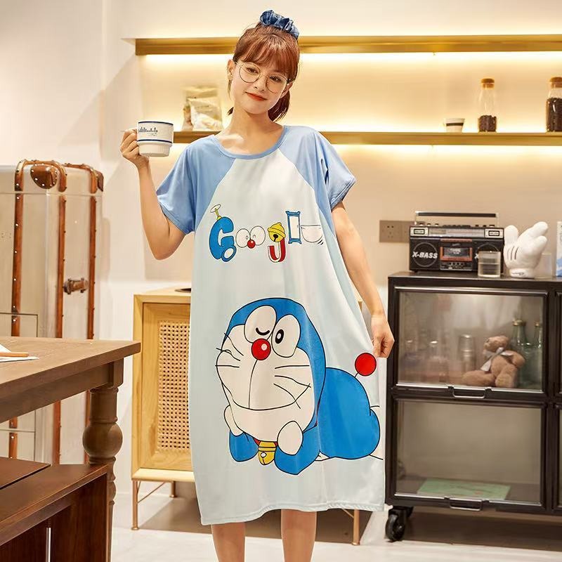 Doraemon cute nightdress for w - огляд і ціна Summer Nights Clothing