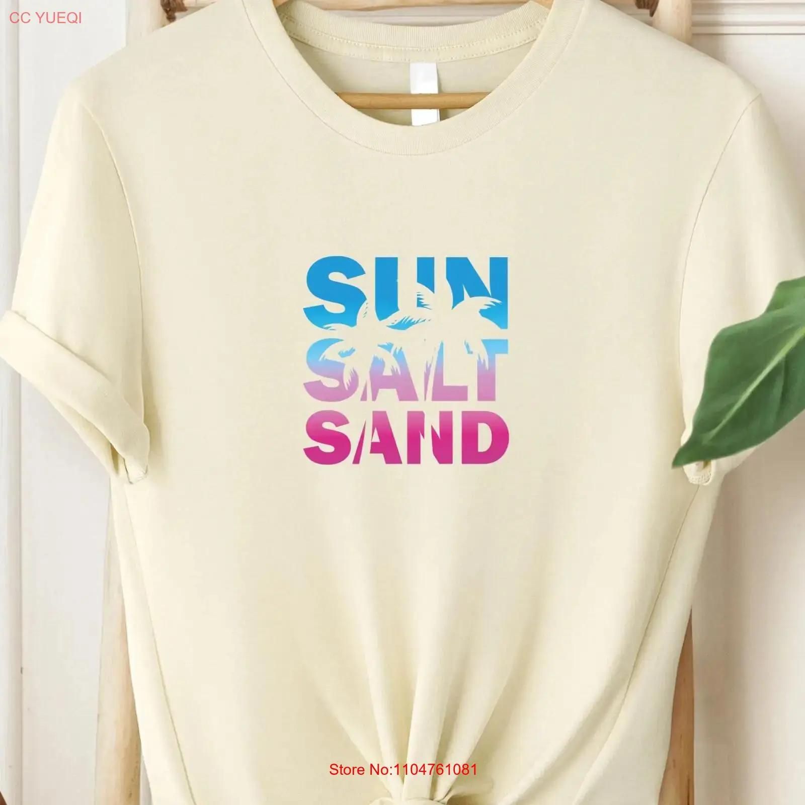 Sun Salt Sand T shirt Retro Su - огляд і ціна Summer Vibes Clothing Men