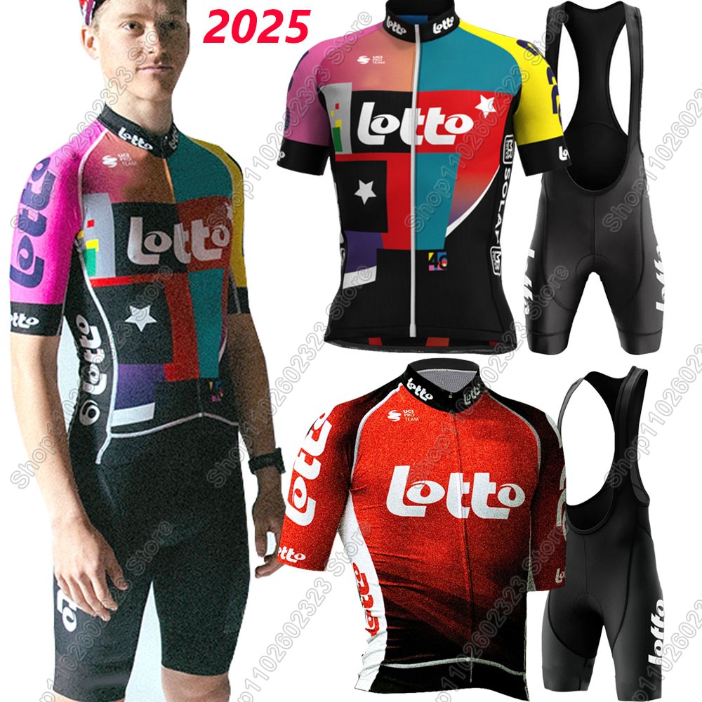 Lotto team 2025 cycling jersey - огляд і ціна Summer Clothing Men 2025