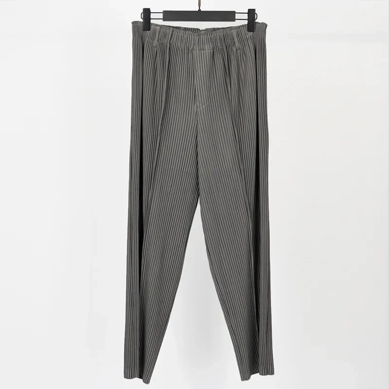 Miyake Pleated Casual Solid Pa - огляд і ціна Summer Clothing Men 2025