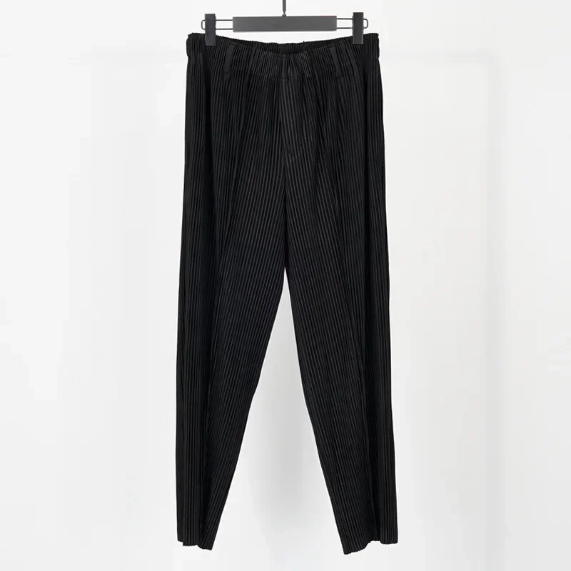 Miyake Pleated Casual Solid Pa - огляд і ціна Summer Clothing Men 2025