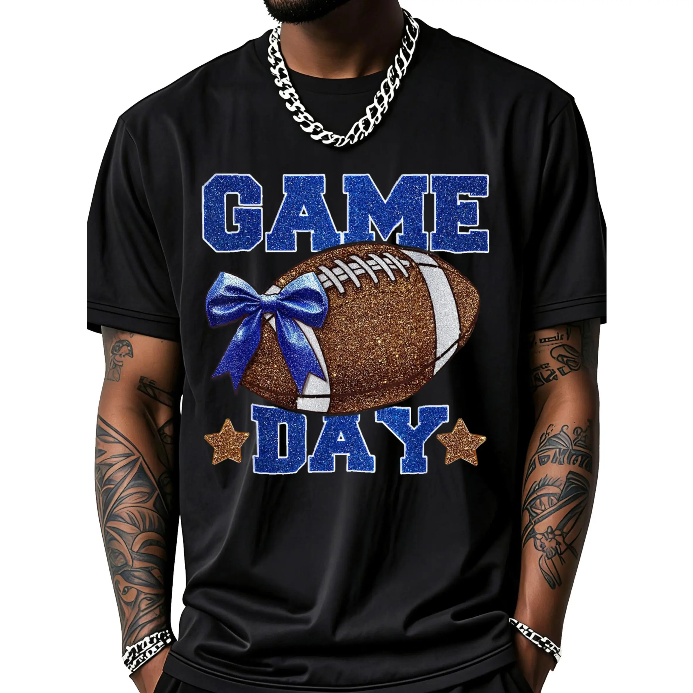 Game Day Football Season Footb - огляд і ціна Summer Vibes Clothing Men