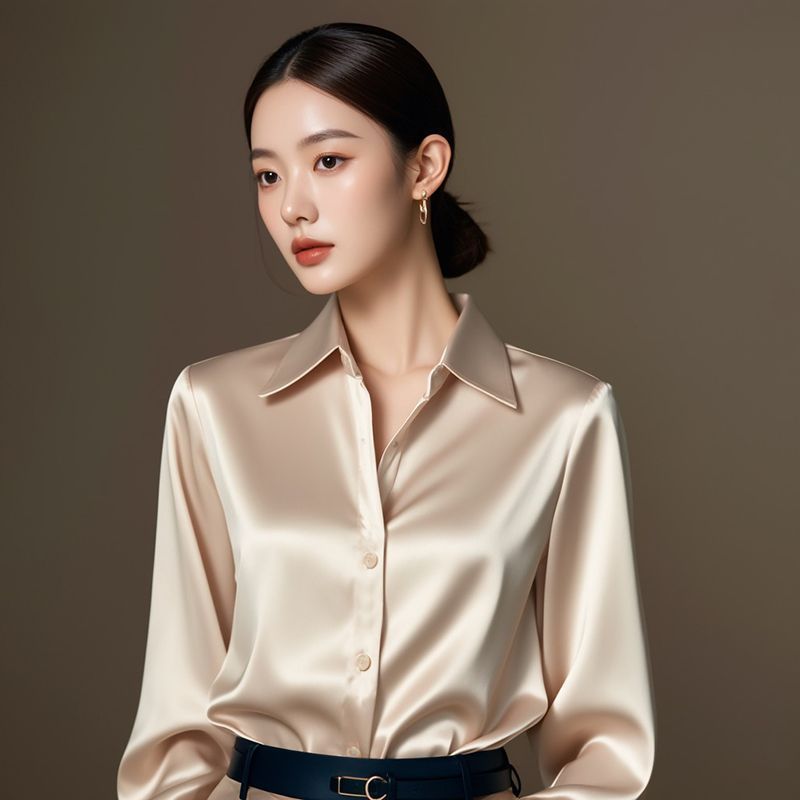 2025 Summer Women's Satin Shir - огляд і ціна Summer Clothing Men 2025