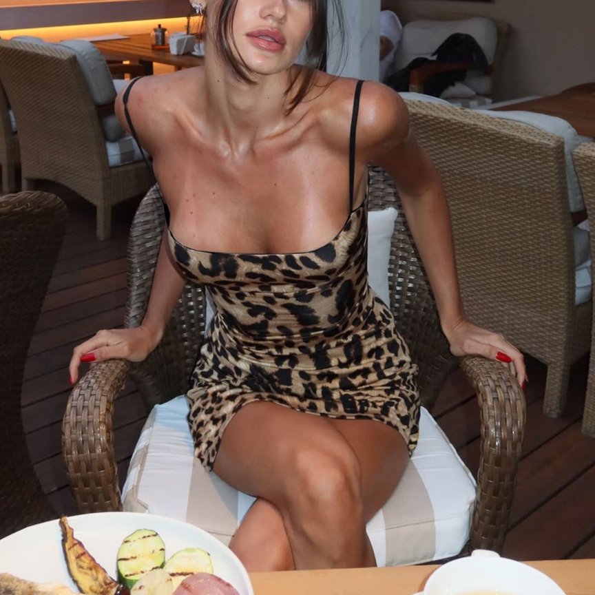 Women Leopard Print Spaghetti  - огляд і ціна Summer Nights Clothing