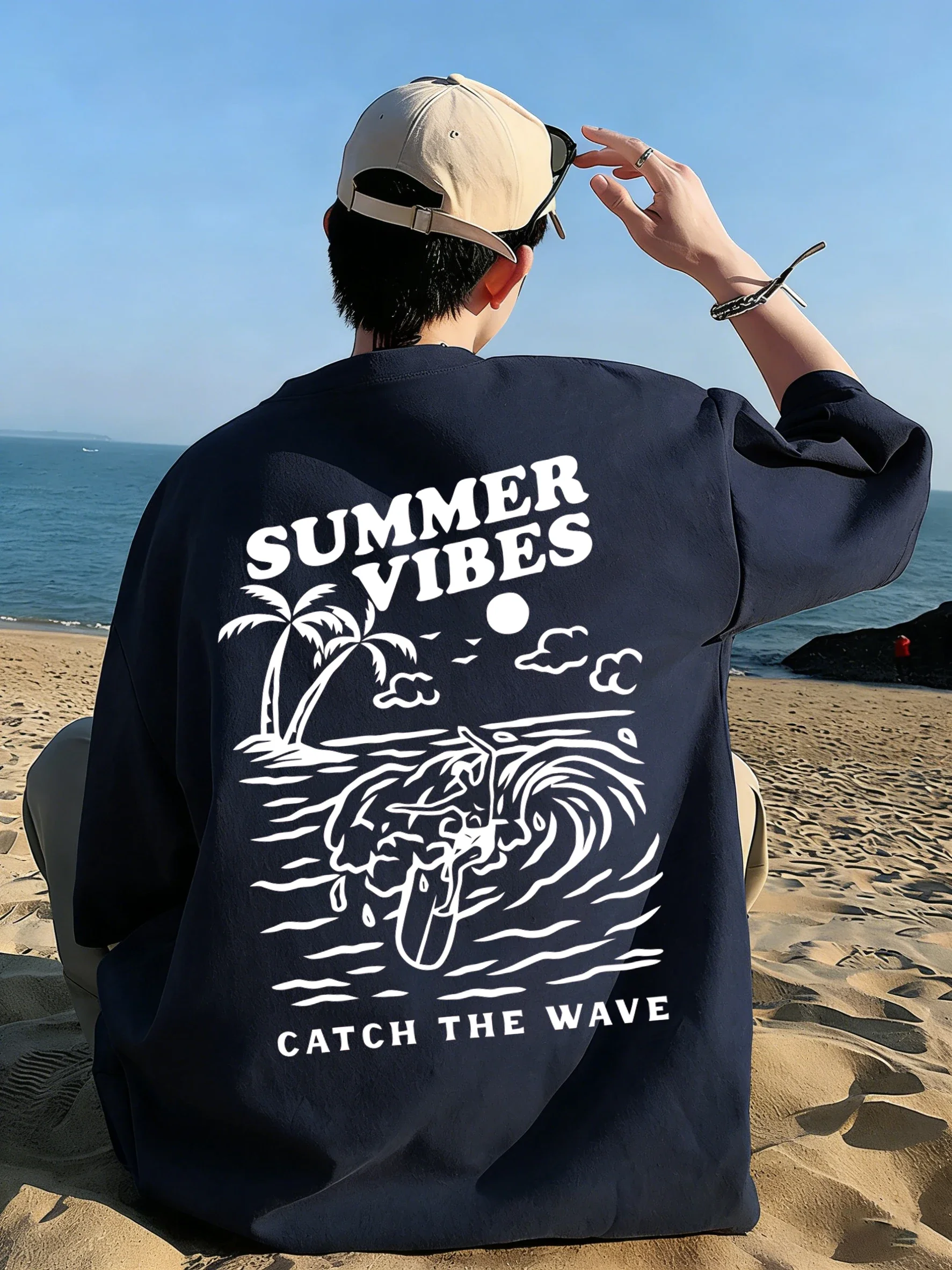 Summer Vibes Catch The Wave T- - огляд і ціна Summer Vibes Clothing Men