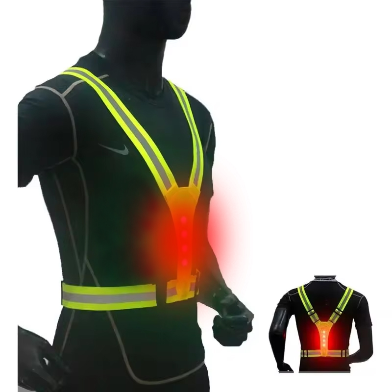 LED Running Vest Reflective Gl - огляд і ціна Summer Nights Clothing