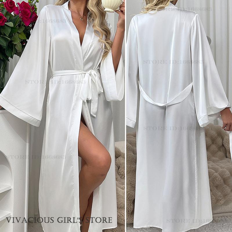 Spring Autumn Female Long Robe - огляд і ціна Summer Nights Clothing