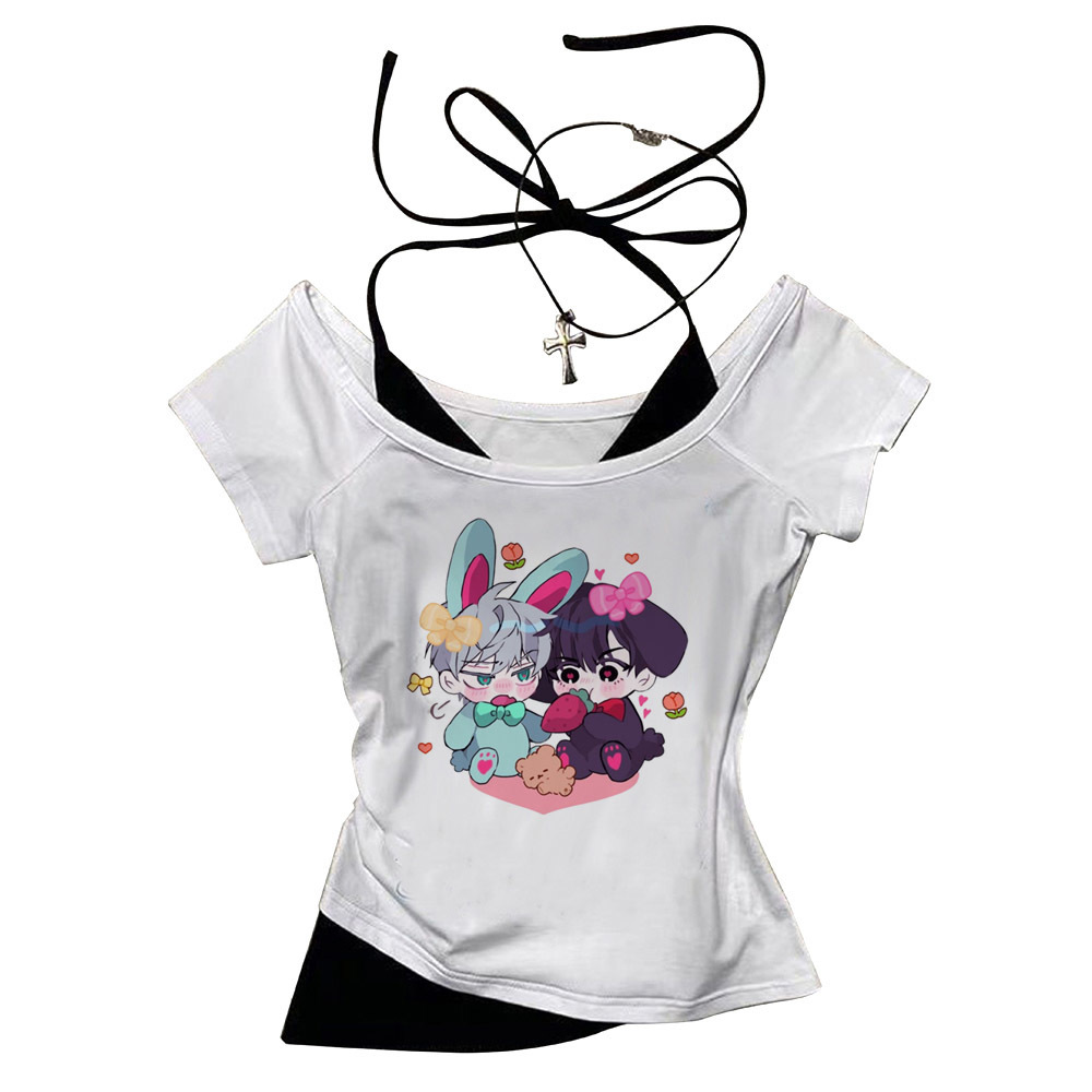 Alien Stage crop top girl goth - огляд і ціна Summer Grunge Clothing