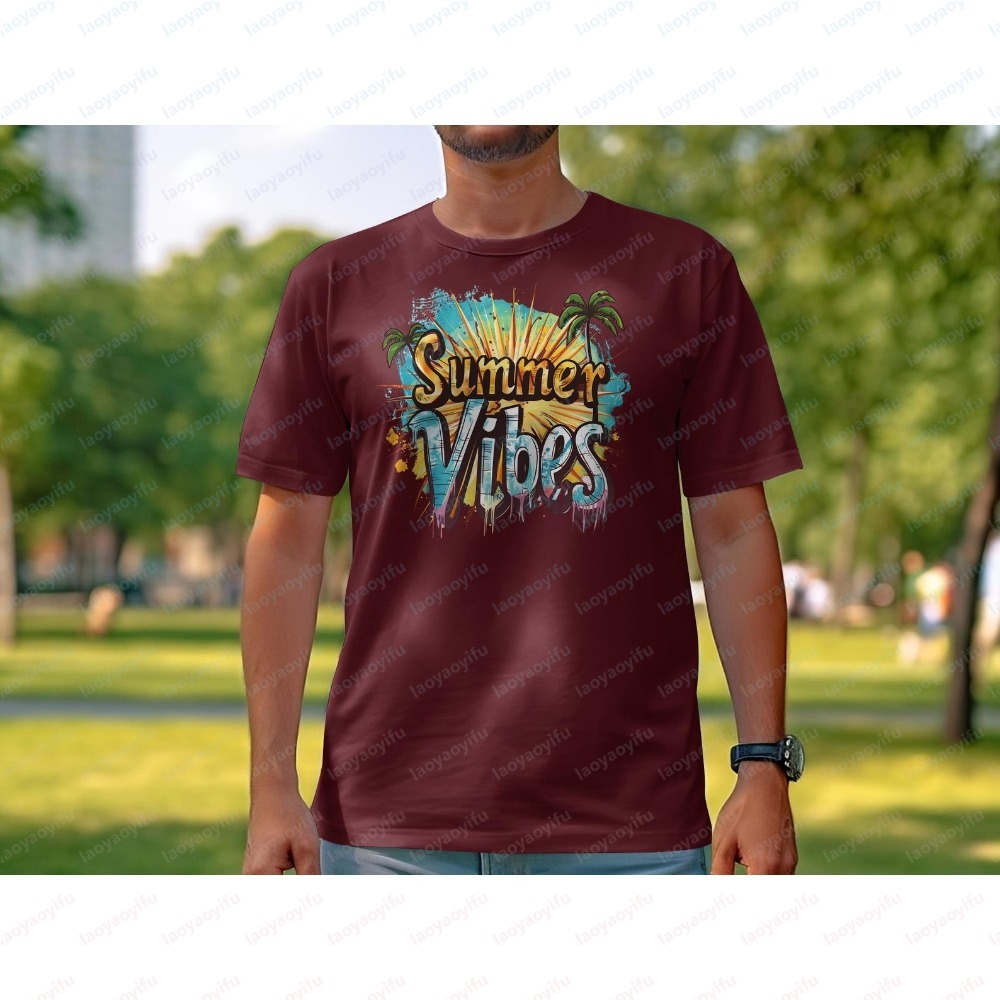Unisex Summer Vibes T-Shirt Co - огляд і ціна Summer Vibes Clothing Men