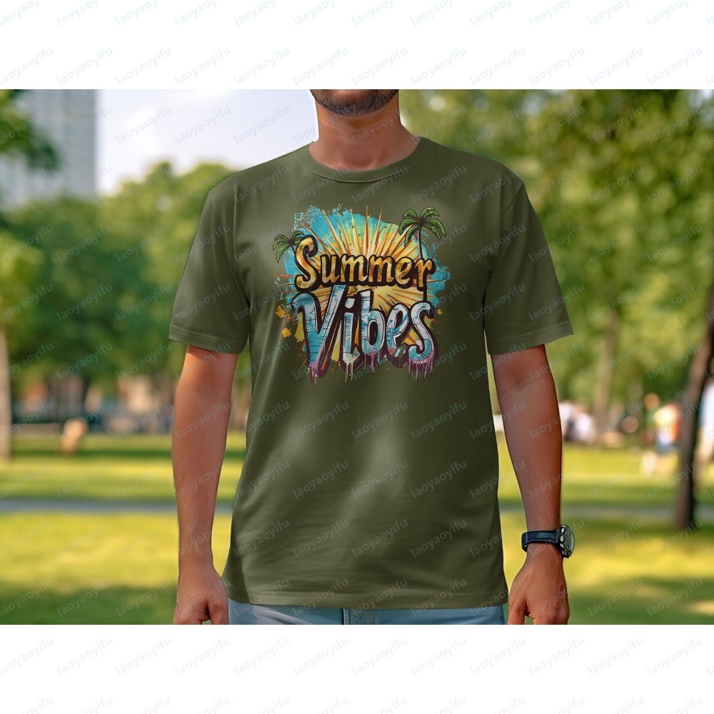Unisex Summer Vibes T-Shirt Co - огляд і ціна Summer Vibes Clothing Men