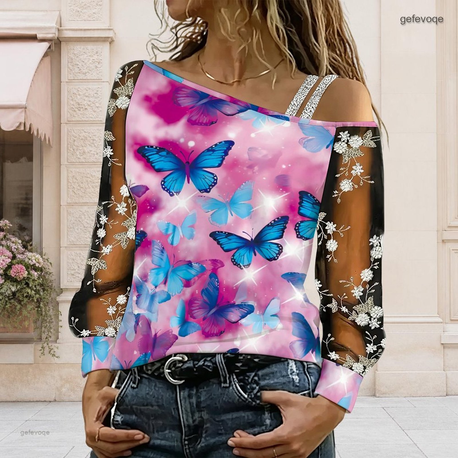 Women Off Shoulder Blouse Asym - огляд і ціна Off Shoulder Blouse