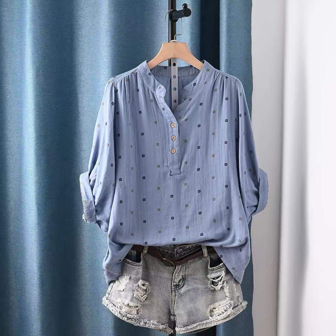 2026 Women's blouse women Japa - огляд і ціна Summer Clothing In Japan