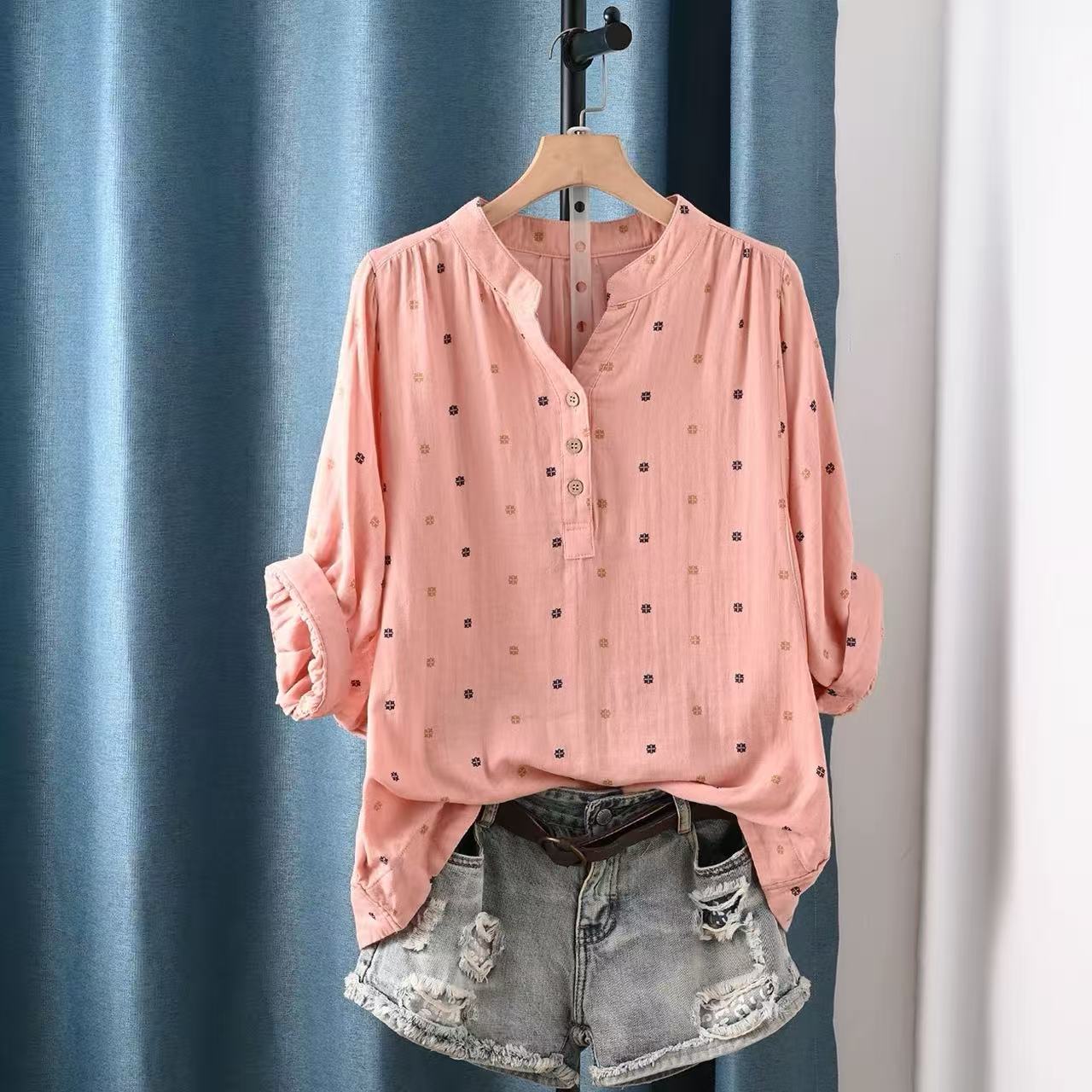 2026 Women's blouse women Japa - огляд і ціна Summer Clothing In Japan