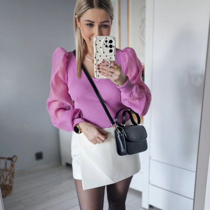 HXAO Black White Skirt Shorts  - огляд і ціна Summer Zara