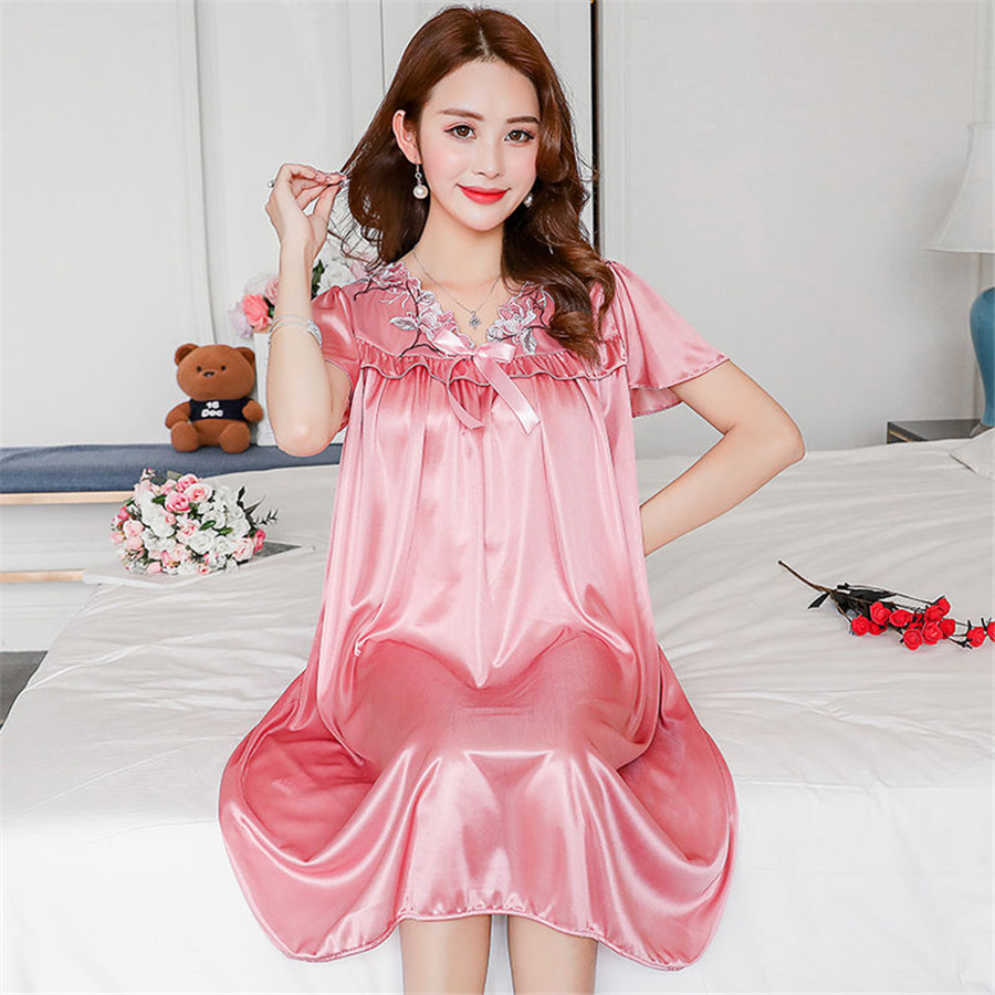 NEW Summer Ice Silk Nightgown  - огляд і ціна Summer Nights Clothing