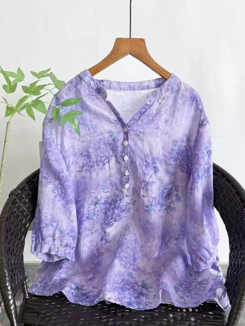 100% Ramie shirts for women su - огляд і ціна Summer Clothing In Japan