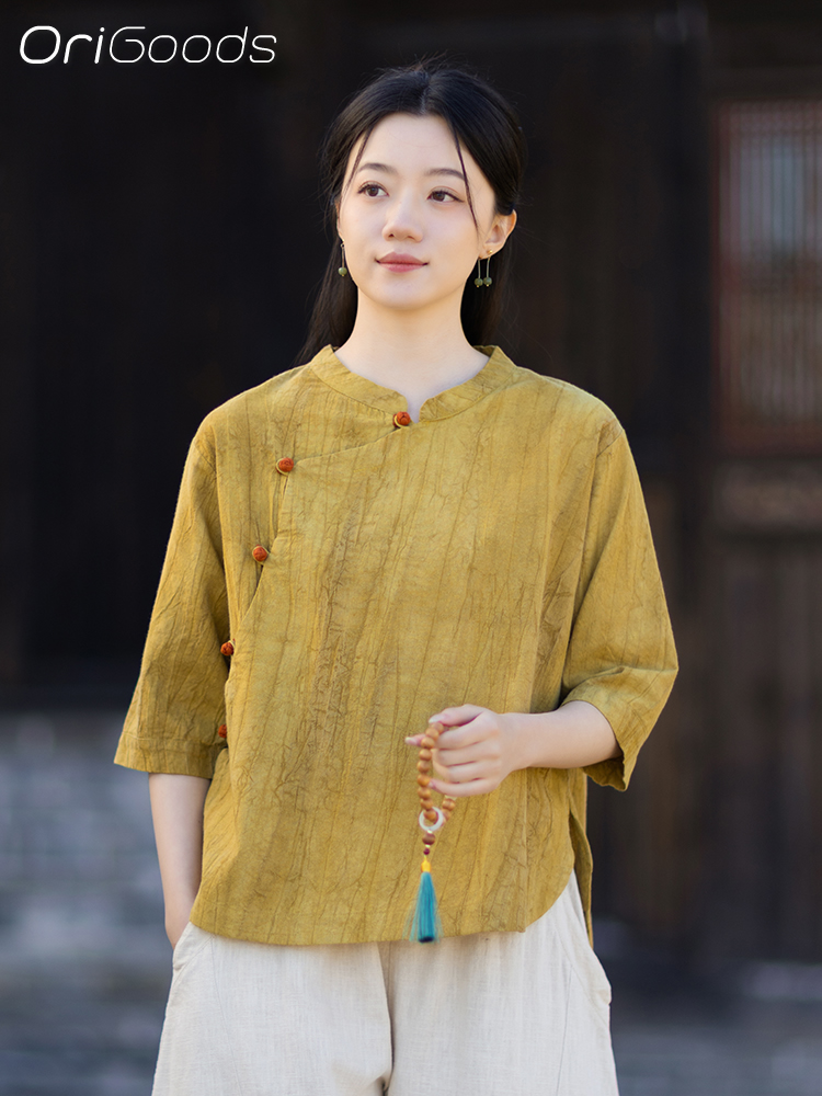 OriGoods Tie Dye Shirt Woman R - огляд і ціна Summer Clothing In Japan
