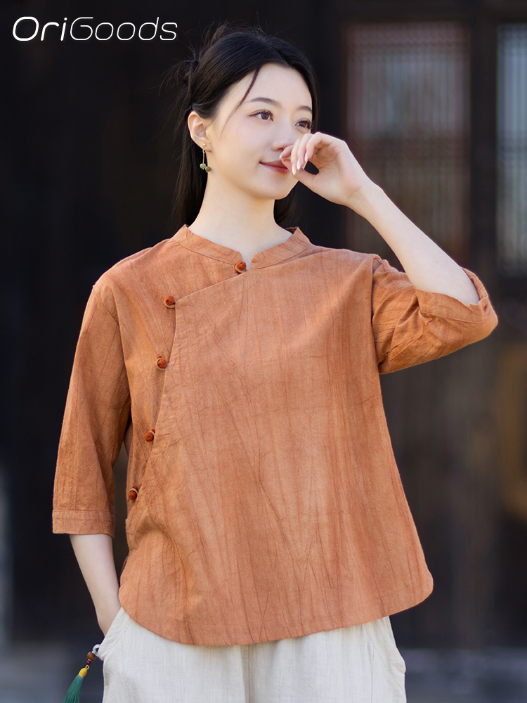 OriGoods Tie Dye Shirt Woman R - огляд і ціна Summer Clothing In Japan